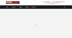 Desktop Screenshot of monoblock.co.za